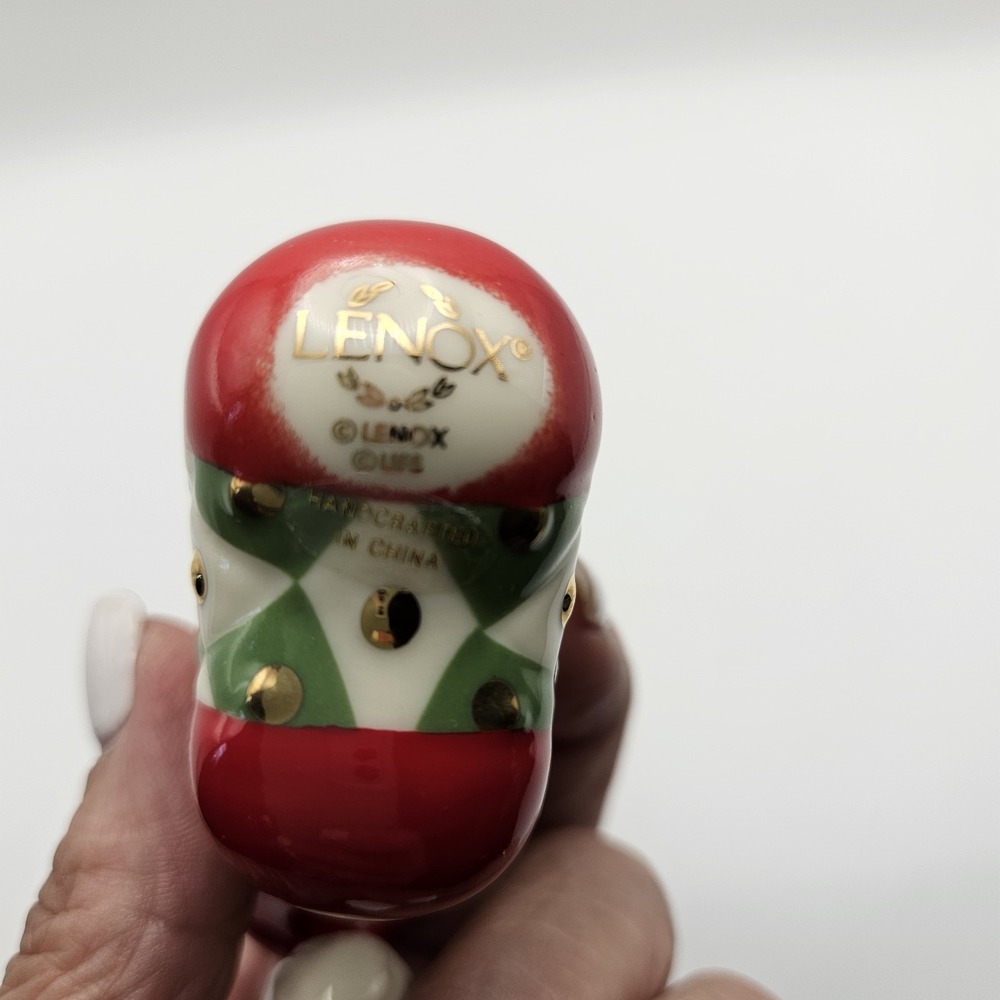 Lenox Peanuts Snoopy Stocking Christmas Hanging Ornament 2003 MPN 6237853 - Picture 16 of 16